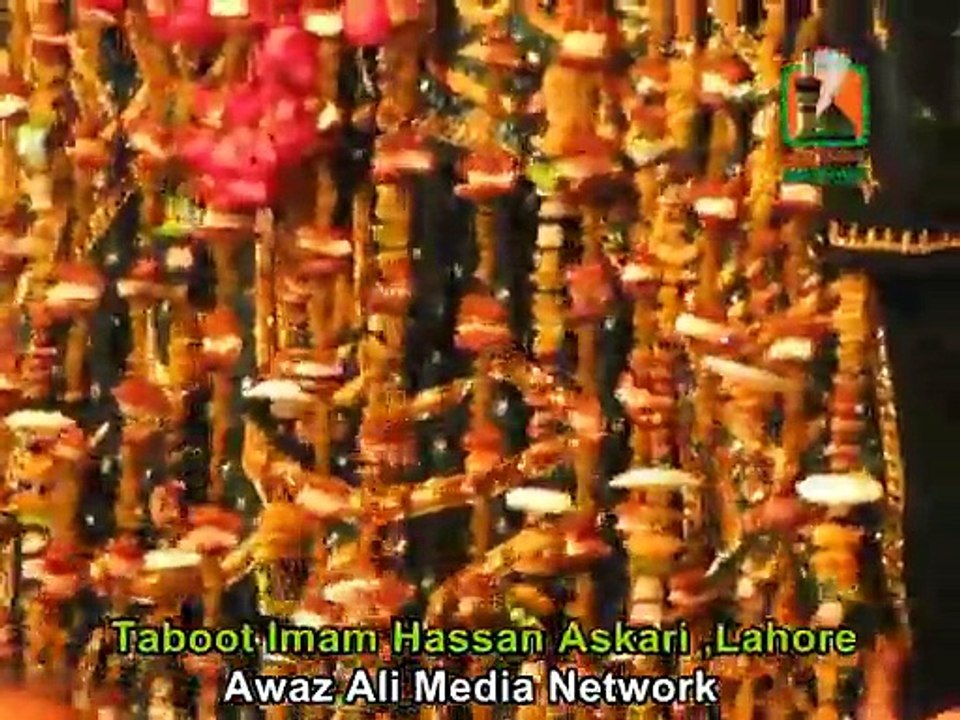 Taboot Imam Hassan Askarii As , Imambarghah Chirag Shah 1437 Lahore .