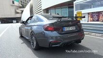 BMW M4 Hamann w/ Akrapovic Exhaust - Accelerations & Burnouts!