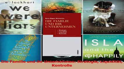 Video herunterladen: Lesen  Die Familie und ihr Unternehmen Strategie Liquidität Kontrolle Ebook Frei