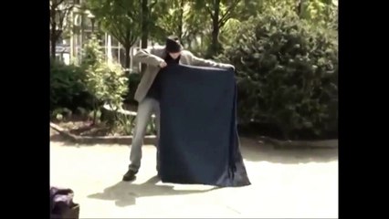 Magician Makes Girl Disappear and Reappearing : Magic Tricks