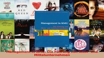 Lesen  Management in KMU Die Führung von Klein und Mittelunternehmen PDF Frei