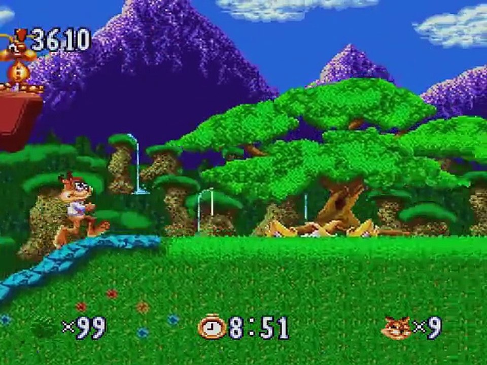 Bubsy Two-Fur - Trailer de gameplay