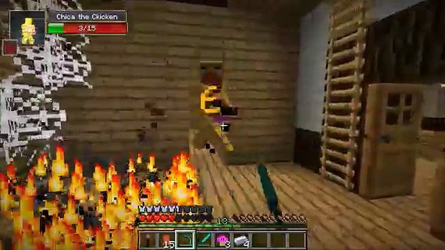 Minecraft_ FIVE NIGHTS AT FREDDY'S MOD (FREDDY, FOXY, BONNIE, CHICA, & GOLDEN FREDDY!) Mod Showcase