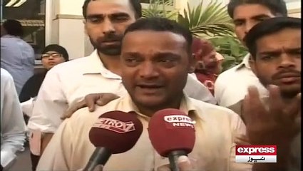 FATHER OF CHILD crying died in karachi protocol bilawal bhutto