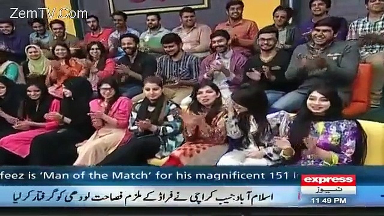 Funny moments in mazaaq raat