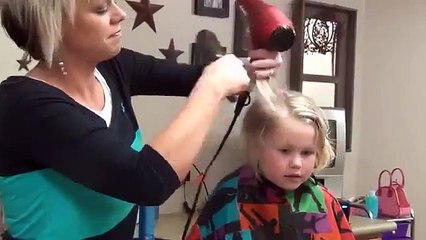 Simple quick adorable little girl hairstyle! with short hair Full HD ★ tutorial step by step ★