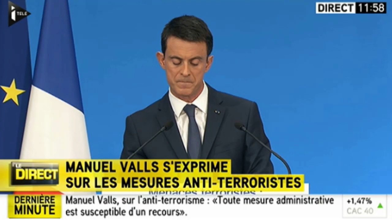 Manue Valls : "L’état d’urgence n’est pas un régime d’opacité".