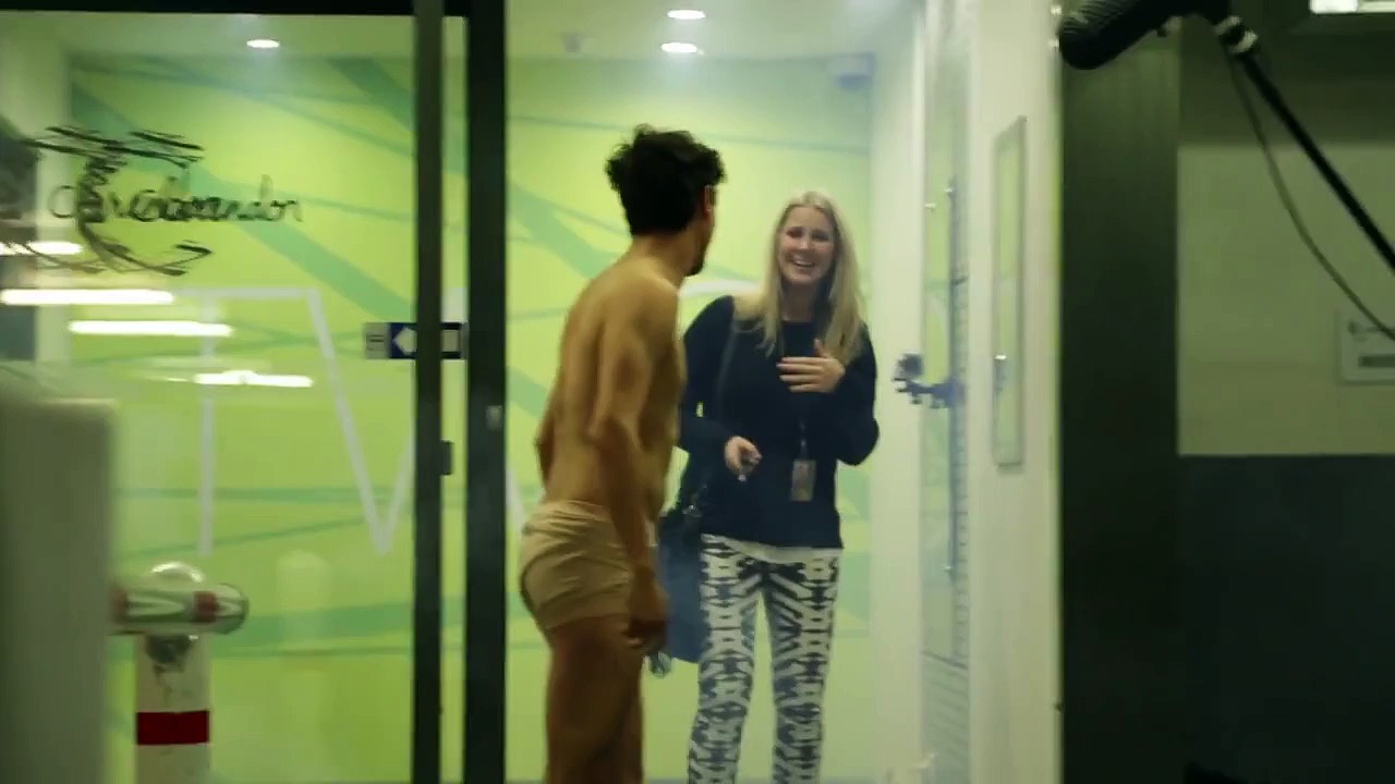 The Terminator Naked Elevator Prank