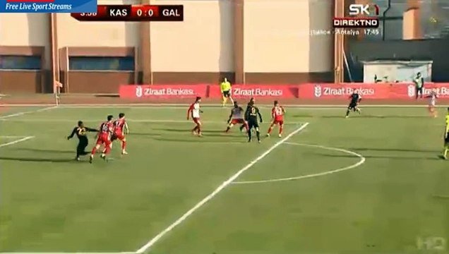 Emre Çolak Goal Penalty kick Kastamonuspor 0-1 Galatasaray 23.12.2015 HD