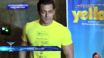 Salman Khan Spotted Wearing YELLOW T Shirt And Boots - UTVSTARS HD