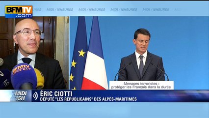 Ciotti: "Après le revirement de ce matin, madame Taubira doit quitter ce gouvernement"