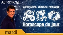 MARDI 1 DÉCEMBRE 2015, CAPRICORNE, VERSEAU, POISSONS