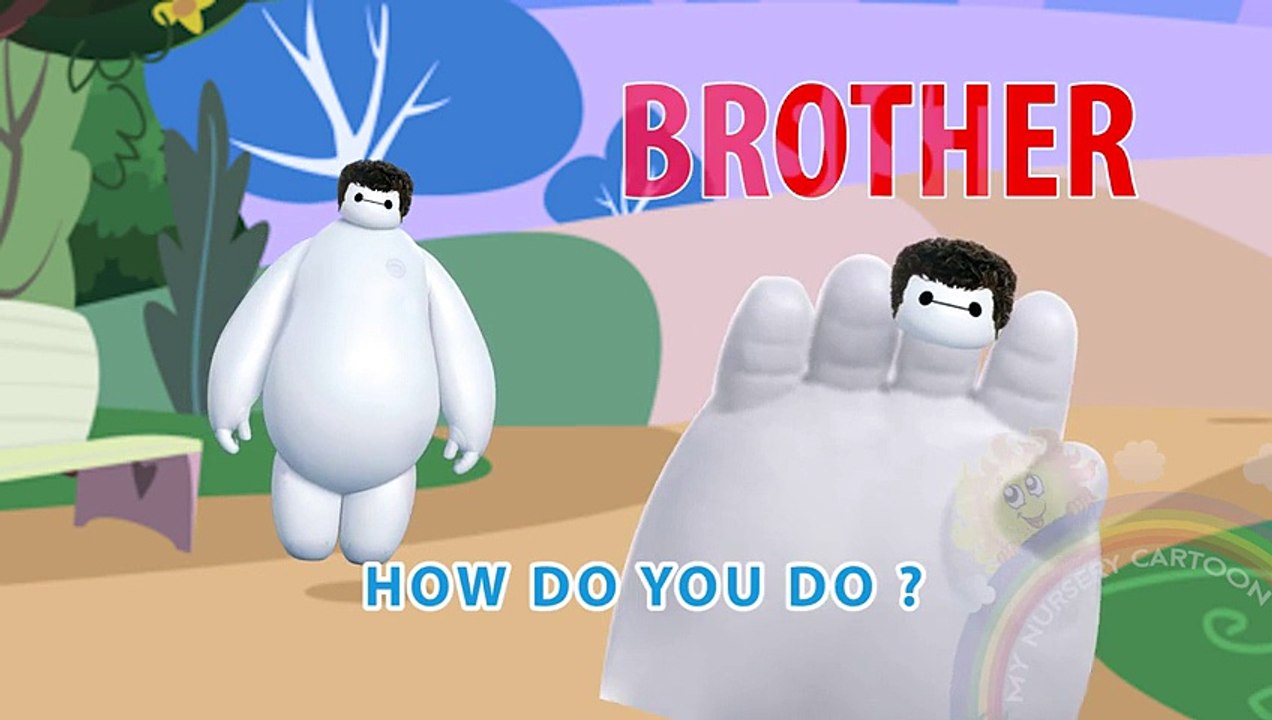 Finger Family Big Hero 6 Baymax | NURSERY RHYMES | Very Funny Cartoons