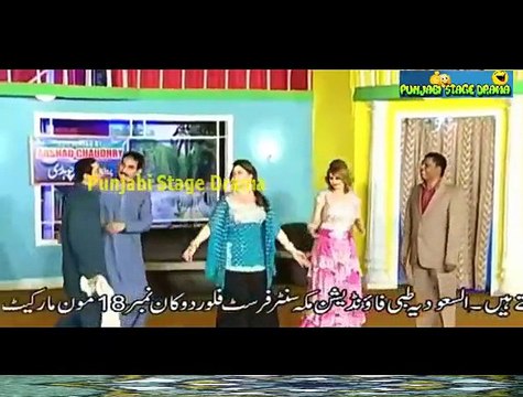 New Pakistani Stage Drama 2015 - Amanat Chann, Zafri khan, Iftikhar thakur - New Stage Drama