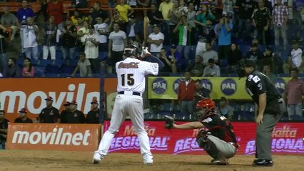 Grand Slam de Jesús Guzmán frente a Cardenales / 18-12-2015
