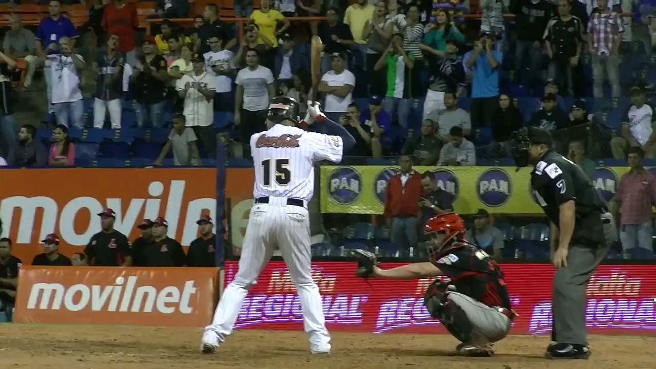 Grand Slam de Jesús Guzmán frente a Cardenales / 18-12-2015