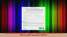 Access Solutions Tips Tricks and Secrets from Microsoft Access MVPs Download