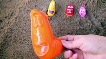 라바 모양틀 모래놀이 놀이터 장난감 놀이 ♥ 토이패밀리 장난감 놀이 larva toy sand play