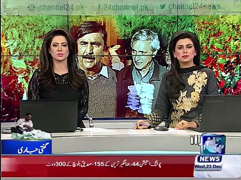 Counting continues in Lodhran: Siddiq Baloch and Jahangir Khan