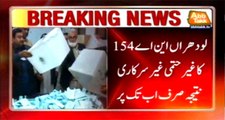 Lodhran: NA 154 Unofficial Unopose Result on Abbtakk