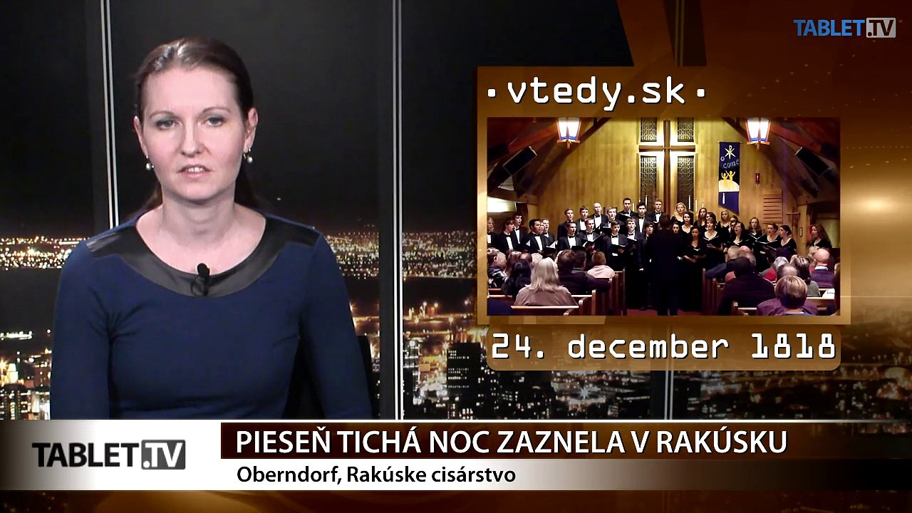 Stalo sa VTEDY: Pieseň Tichá noc prvýkrát zaznela v Rakúsku