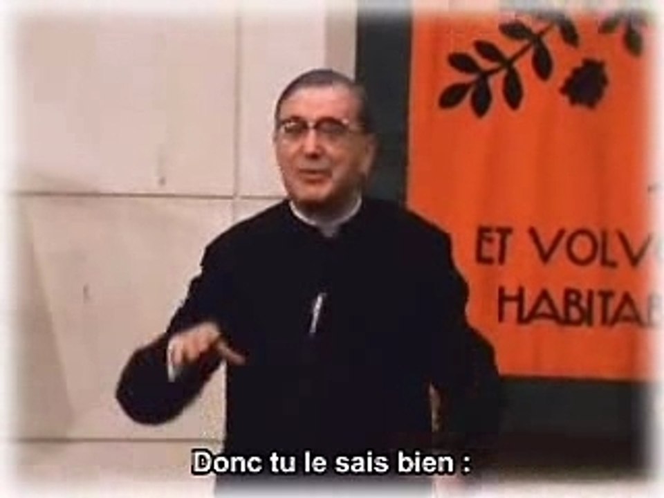 St Josémaria et la Sainte Vierge