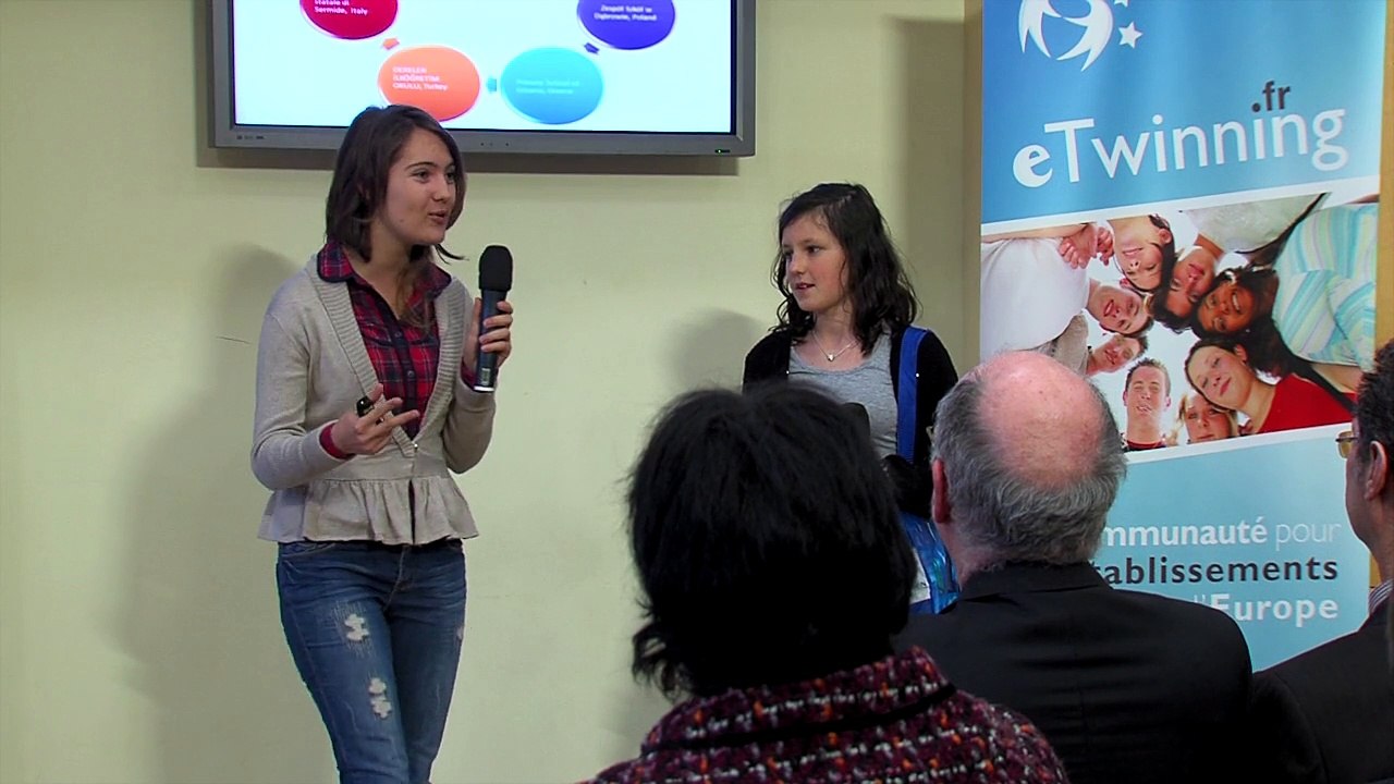 Remise du prix eTwinning 2012