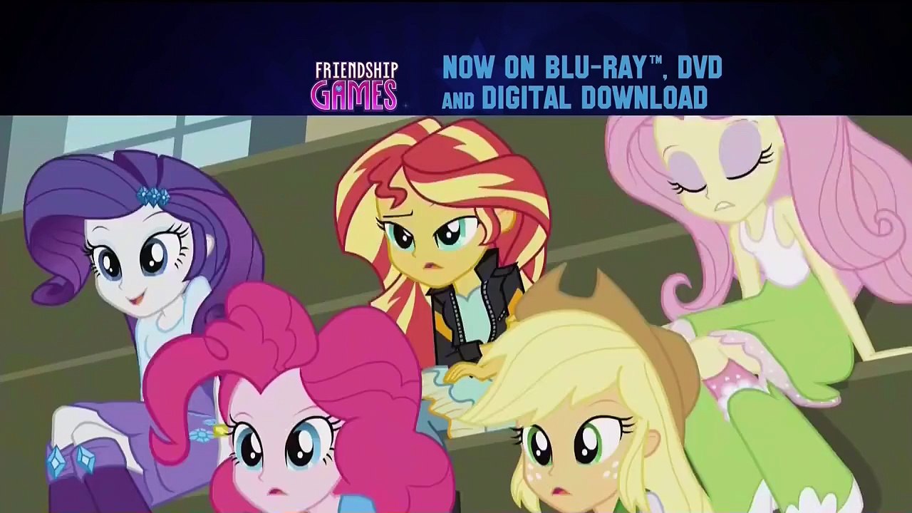 My Little Pony Equestria Girls: Friendship Games BD/DVD Commercial