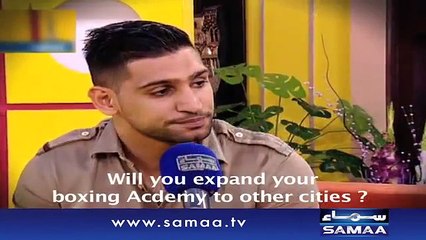 Boxer Amir Khan in Subah Saverey Samaa Kay Saath (Interesting)