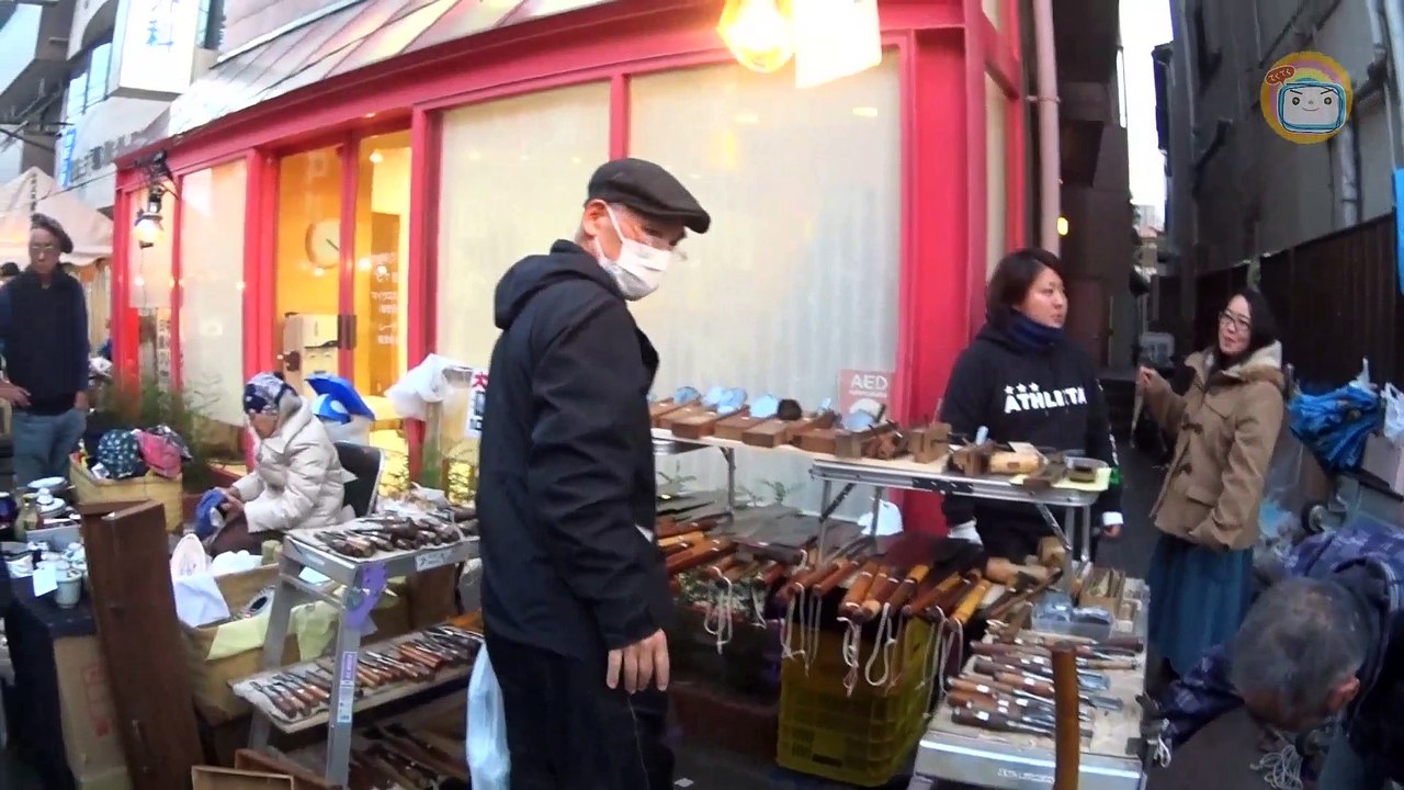 てくてくTV　世田谷ボロ市　2015年12月16日に行く　前半