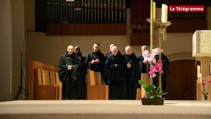 Landévennec. "36 heures au cœur de l'abbaye" avec le frère Florent