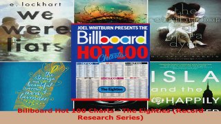 Read  Billboard Hot 100 Charts  The Eighties Record Research Series Ebook Free