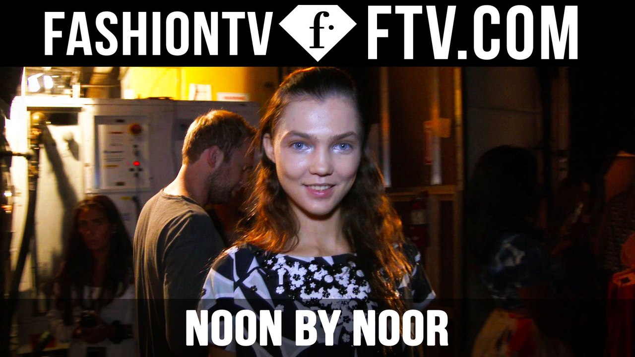 Noon by Noor Spring 2016 Makeup New York Fashion Week | NYFW | FTV.com