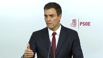 Sánchez insiste en su rechazo a Rajoy y abre la puerta a un pacto 