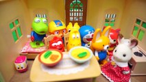 뽀로로와 라바 친구들이 초코토끼 집들이를가요 ♥ 토이패밀리 장난감 애니메이션 어린이 만화 영화