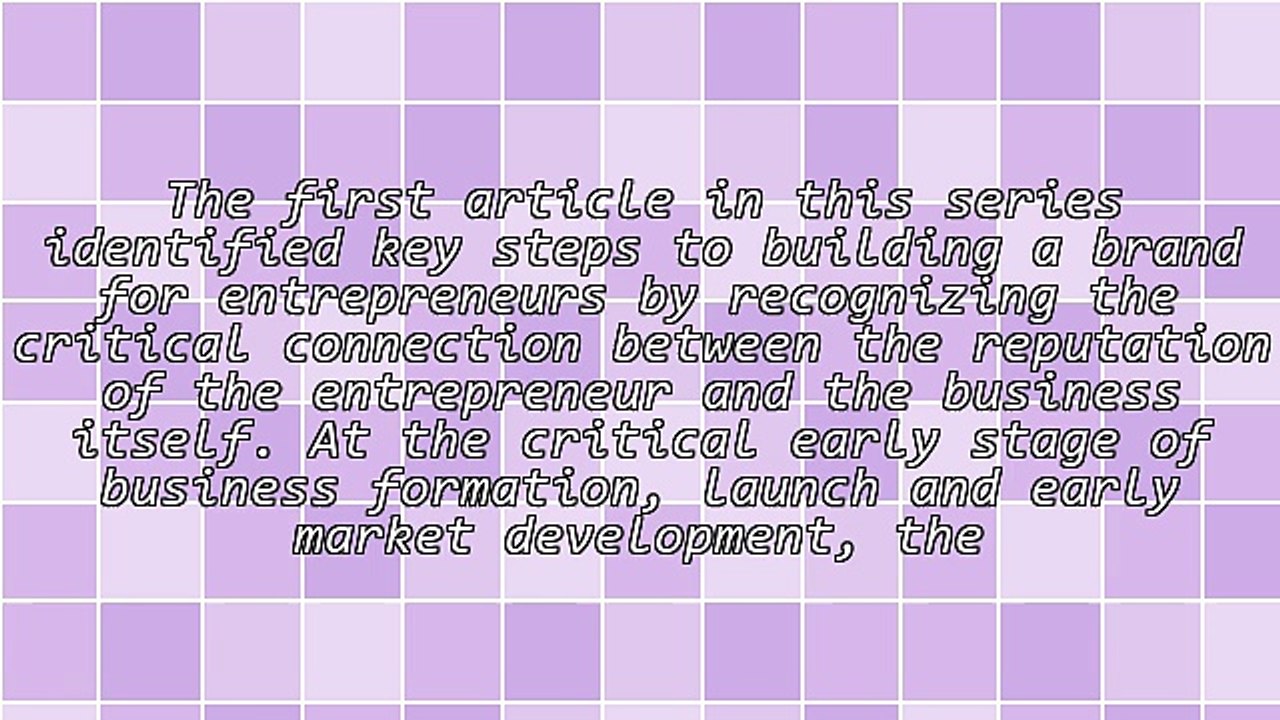 3 Steps to Build a Brand for Entrepreneurs Part 2