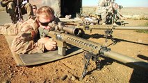 US and Japaneses Snipers in Action Firing M24 SWS and M110 Rifle