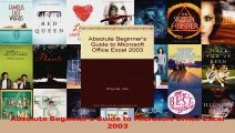 Absolute Beginners Guide to Microsoft Office Excel 2003 Download