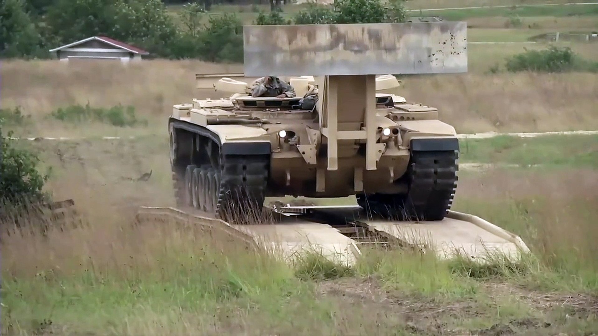 M60a1 Armored Vehicle Launched Bridge