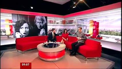 SUSANNA REID BBC Breakfast Actor & Director Peter Capaldi 03.Feb.2012.