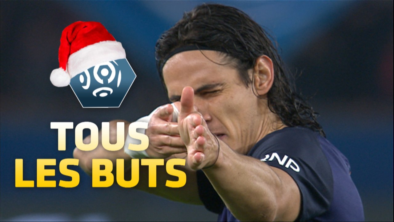 Tous les buts d'Edinson Cavani J1 - J19 / Ligue 1 - saison 2015-16