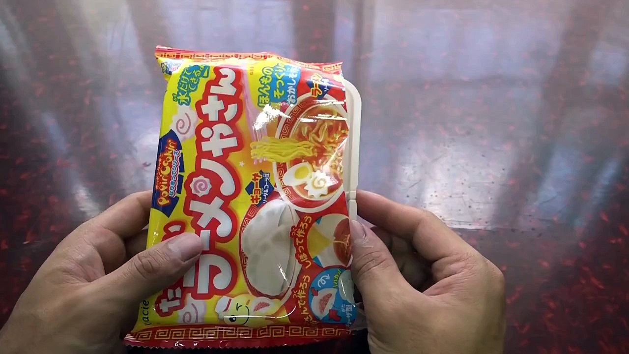 ラーメンやさん　知育菓子　Ramen person cognitive education cake