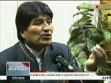 Evo Morales: OMS ha dicho que Bolivia ha reducido la desnutrición