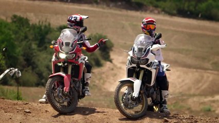 2016 Marc Marquez Tests The New Honda CRF1000L Africa Twin