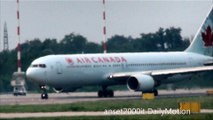 Air Canada Boeing 767. Takeoff at