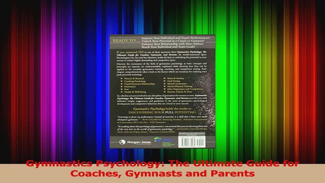 PDF Download Gymnastics Psychology The Ultimate Guide for Coaches Gymnasts and Parents Read Online