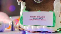 Henry Rollins Decorating And Destroying A Gingerbread House Is What The Holidays Are About