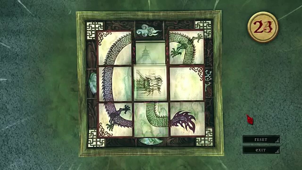 Alice Madness Returns - Dragon Puzzle Solution