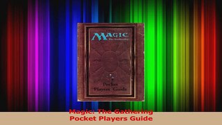 PDF Download  Magic The Gathering                                                              Pocket PDF Online