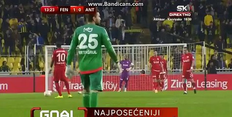 Nani Fantastic Goal - Fenerbahce 1 - 0 Antalyaspor  23-12-2015 HD